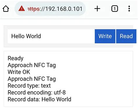 java nfc reader example|read and write nfc tags.